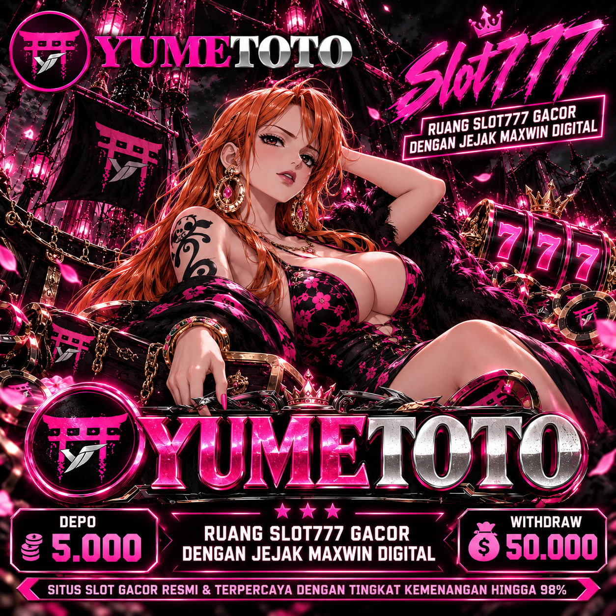 YUMETOTO : Layanan MOTEL Link Situs Slot Gacor Slot777 & Slot88 TerPopuler by Hey siriusly